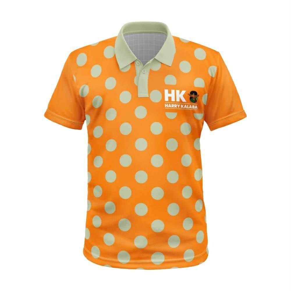Golf Shirt - Round Dots